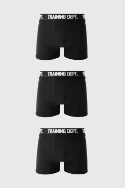 Training Dept. Lot De 3 Boxers En Coton Training Dept<Homme Accessoires|Sous-Vêtements