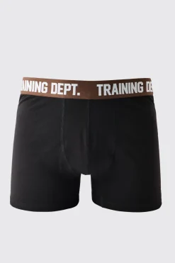 Lot de 3 Boxers en Coton Training Dept