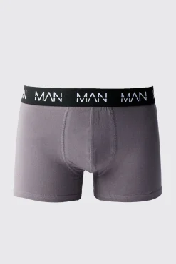 boohooMAN Lot De 5 Boxers Homme Basiques Tons Assortis<Homme Indispensables Grande Taille|Nouveautés Grande Taille