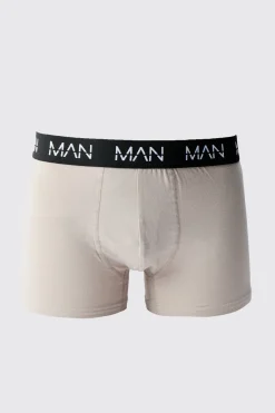 boohooMAN Lot De 5 Boxers Homme Basiques Tons Assortis<Homme Indispensables Grande Taille|Nouveautés Grande Taille