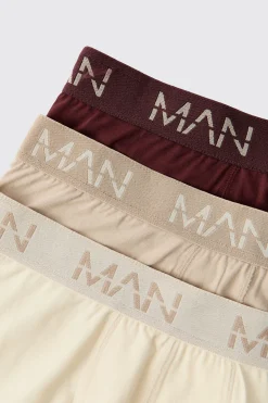 Lot De 3 Boxers Homme Multitonaux