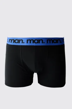 boohooMAN Lot De 5 Boxers Homme Noirs Avec Ceintures s<Homme Sous-Vêtements|Tout Afficher