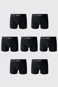 Lot De 7 Boxers Noirs Pour Homme
