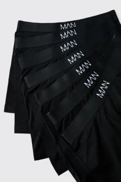 Lot De 7 Boxers Noirs Pour Homme