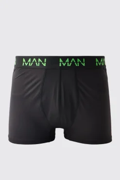 Lot de 3 Boxers Performance Active Homme Logo Néon