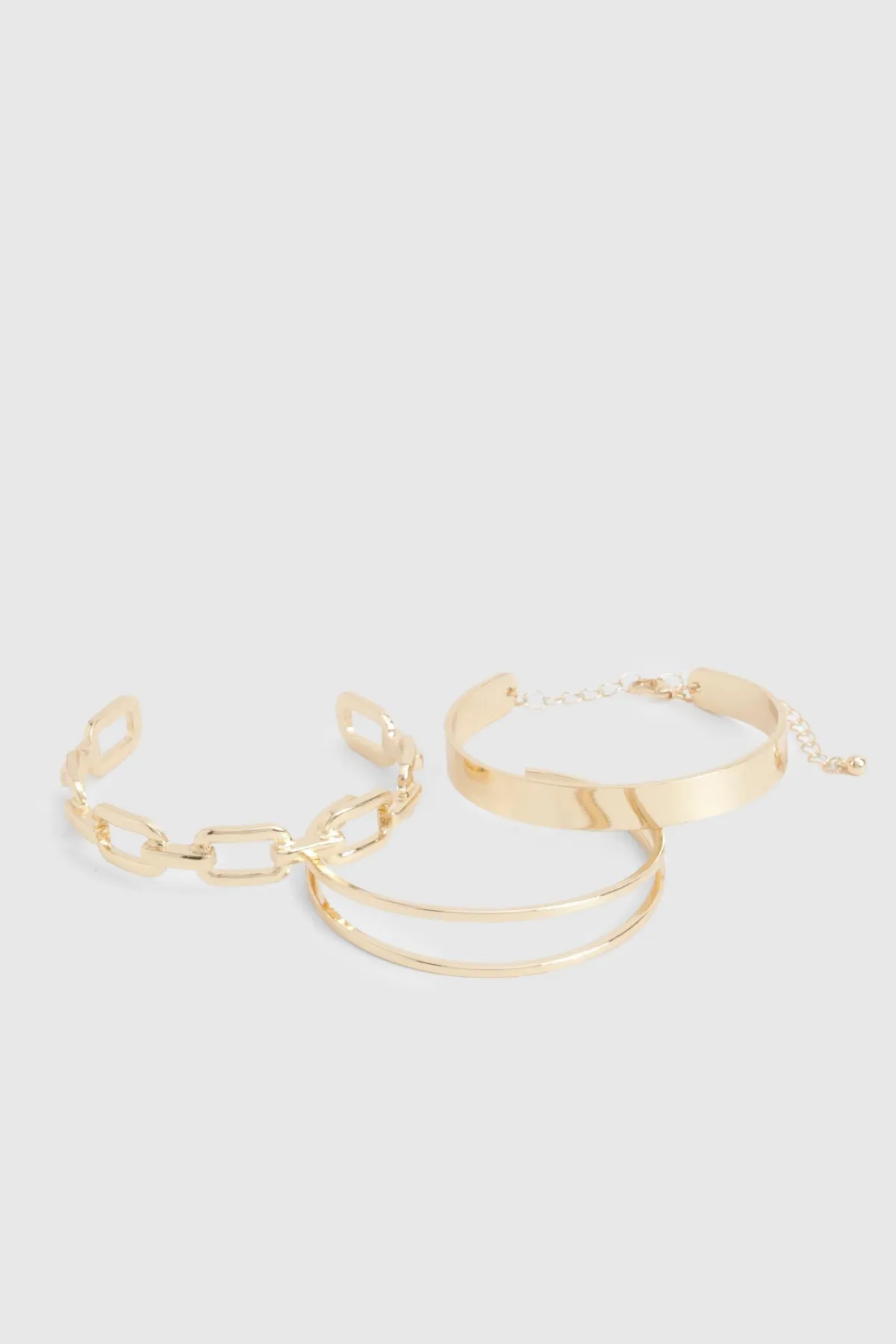boohoo Lot de Bracelets Manchette Épais Pack< Bracelets