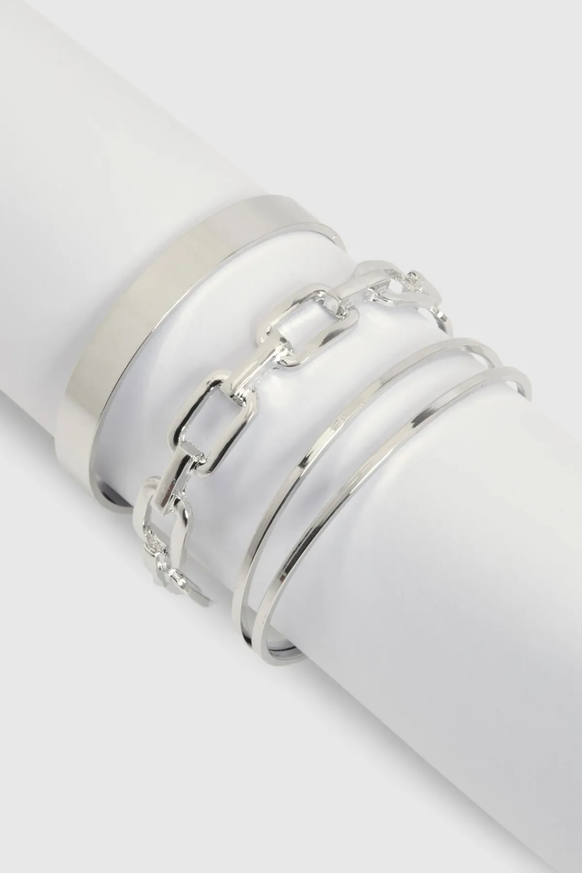 boohoo Lot de 3 bracelets manchettes imposants< Bracelets