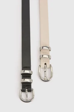 Lot De 2 Ceintures Fines