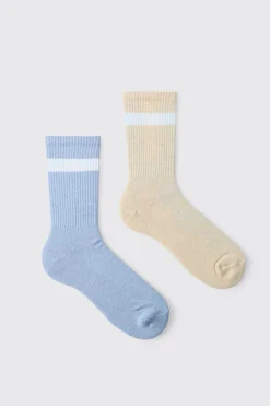 Lot De 2 Chaussettes Chinées