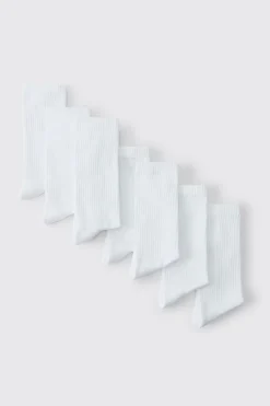 Lot de 7 chaussettes de sport unies