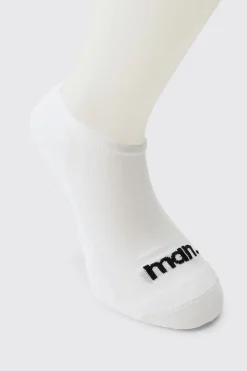 Lot De 5 Chaussettes Invisibles Homme À Pois Mi-éponge