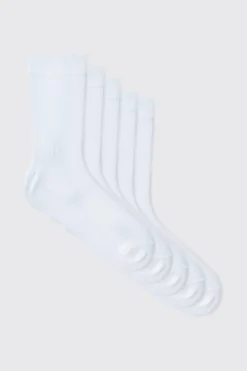 Lot de 5 chaussettes unies