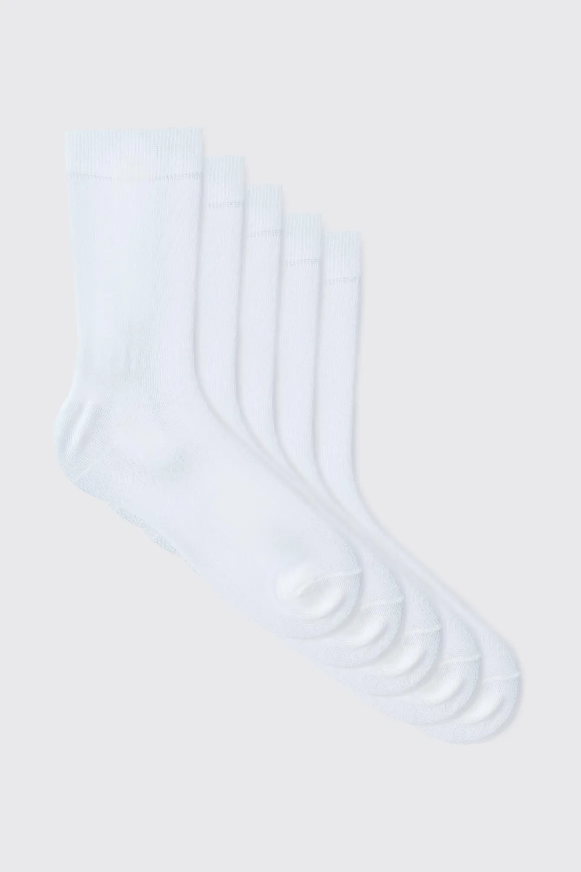 Lot de 5 chaussettes unies