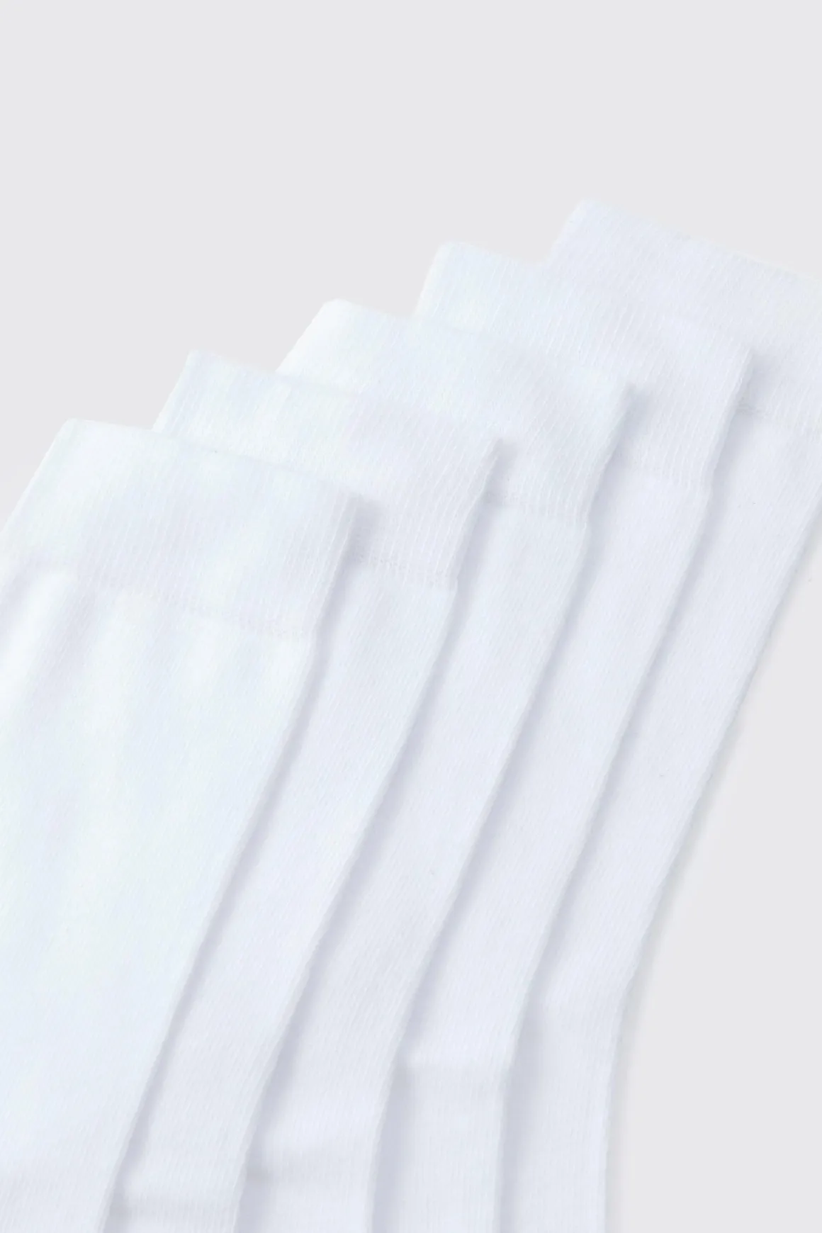 Lot de 5 chaussettes unies