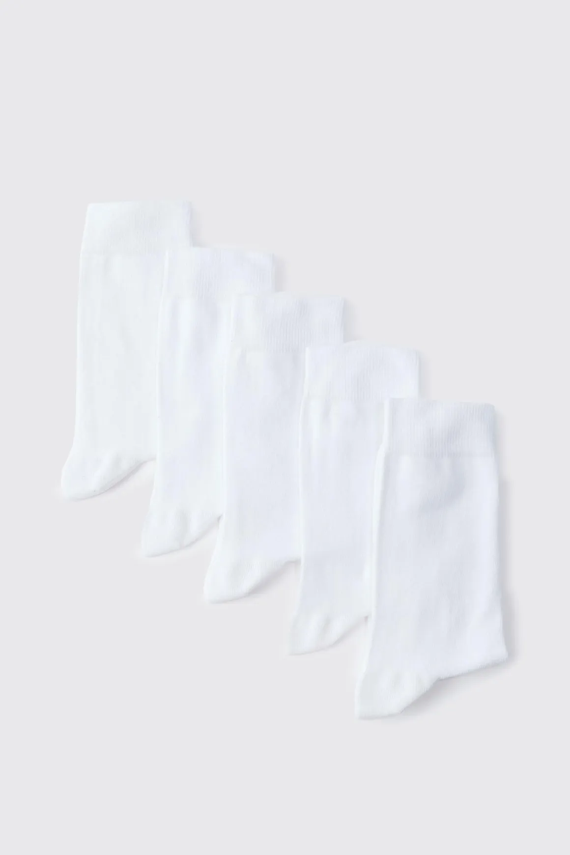 Lot de 5 chaussettes unies