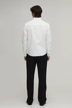 boohooMAN Lot De 2 Chemises En Coton À Manches Longues Coupe Regular<Homme Chemises