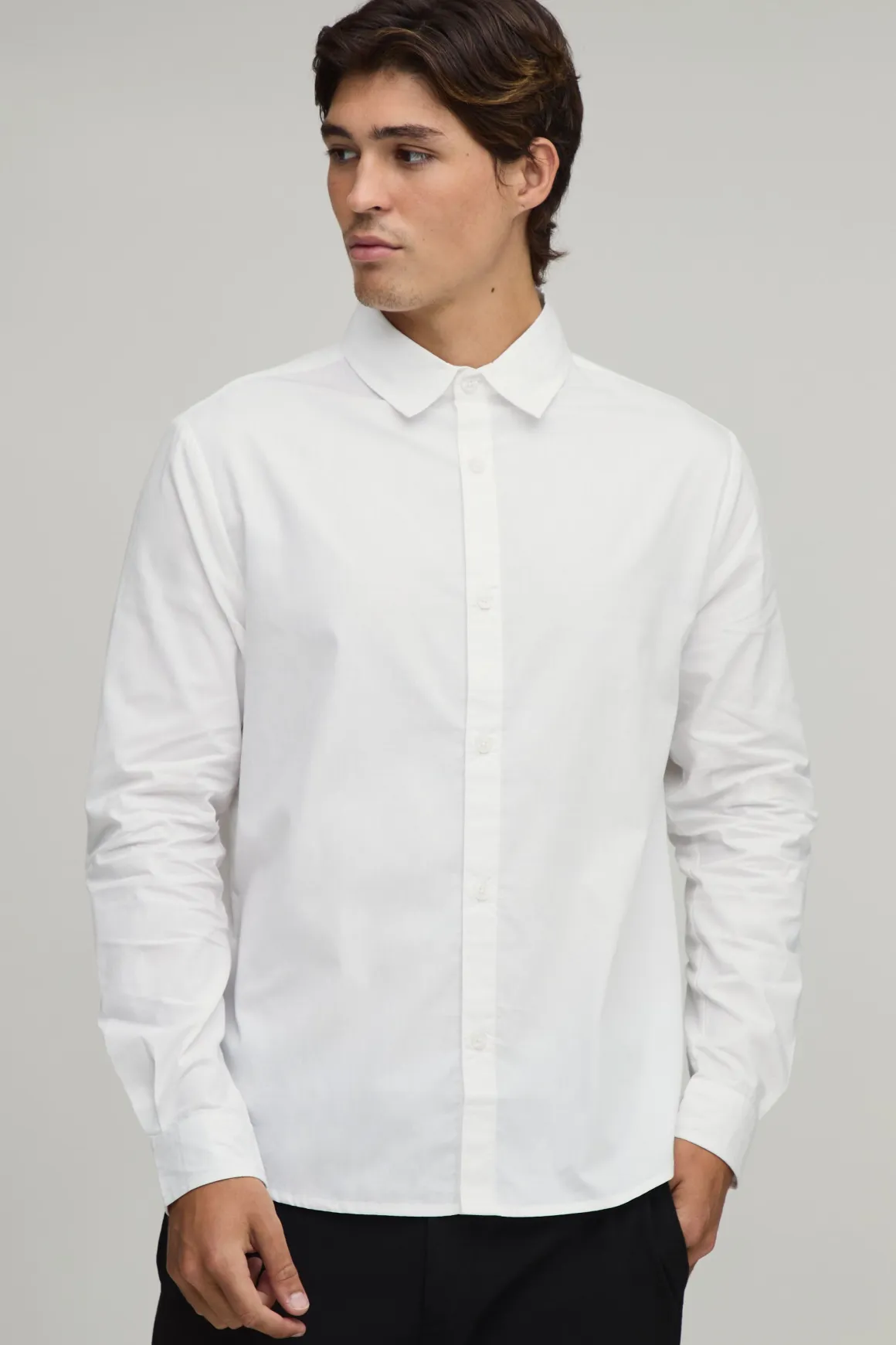 Lot De 2 Chemises En Coton À Manches Longues Coupe Regular