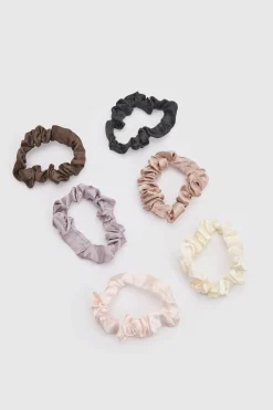 Lot De 6 Chouchous En Satin