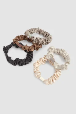 boohoo Lot de 6 Chouchous en Satin< Satin Et Dentelle