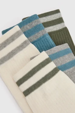 Lot De 5 Paires De Chaussettes De Sport