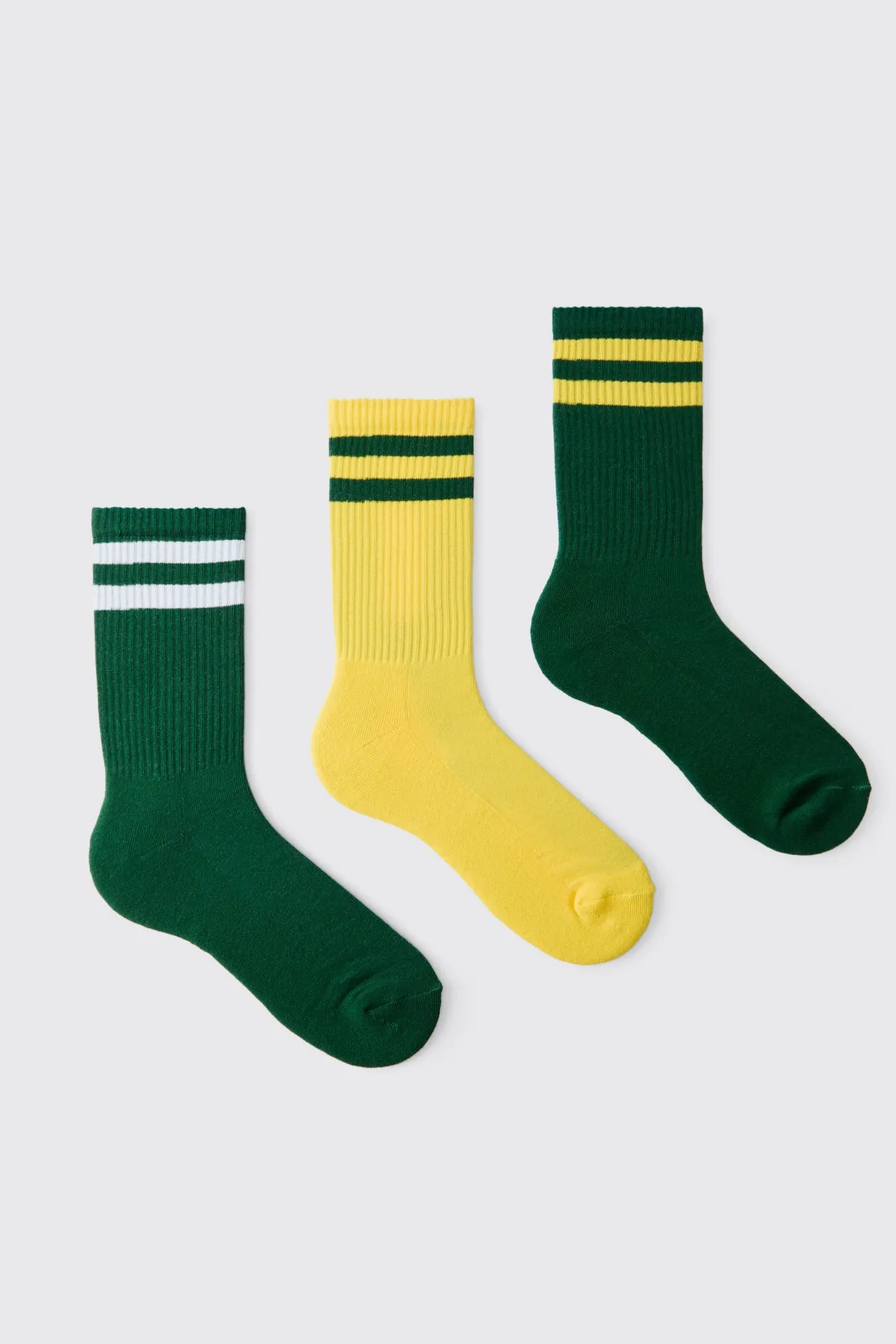 Lot De 3 Paires De Chaussettes Rayées
