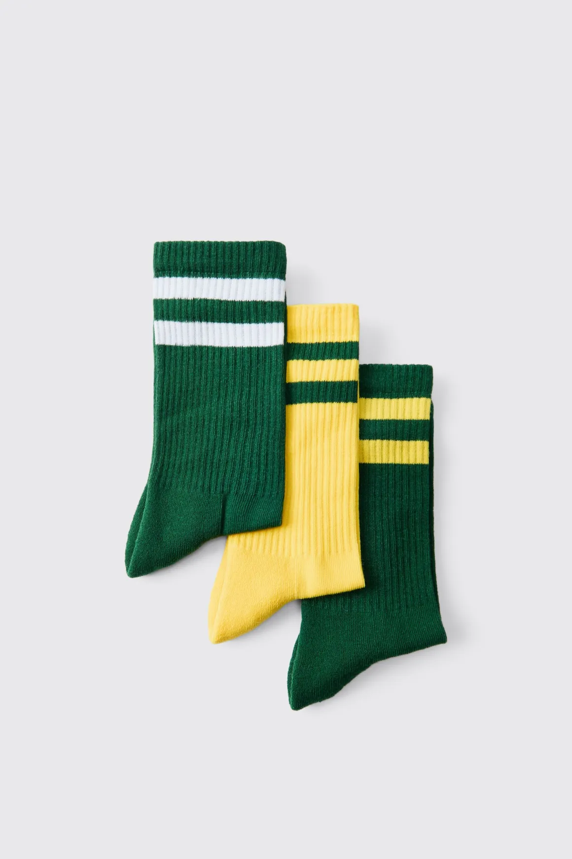 Lot De 3 Paires De Chaussettes Rayées