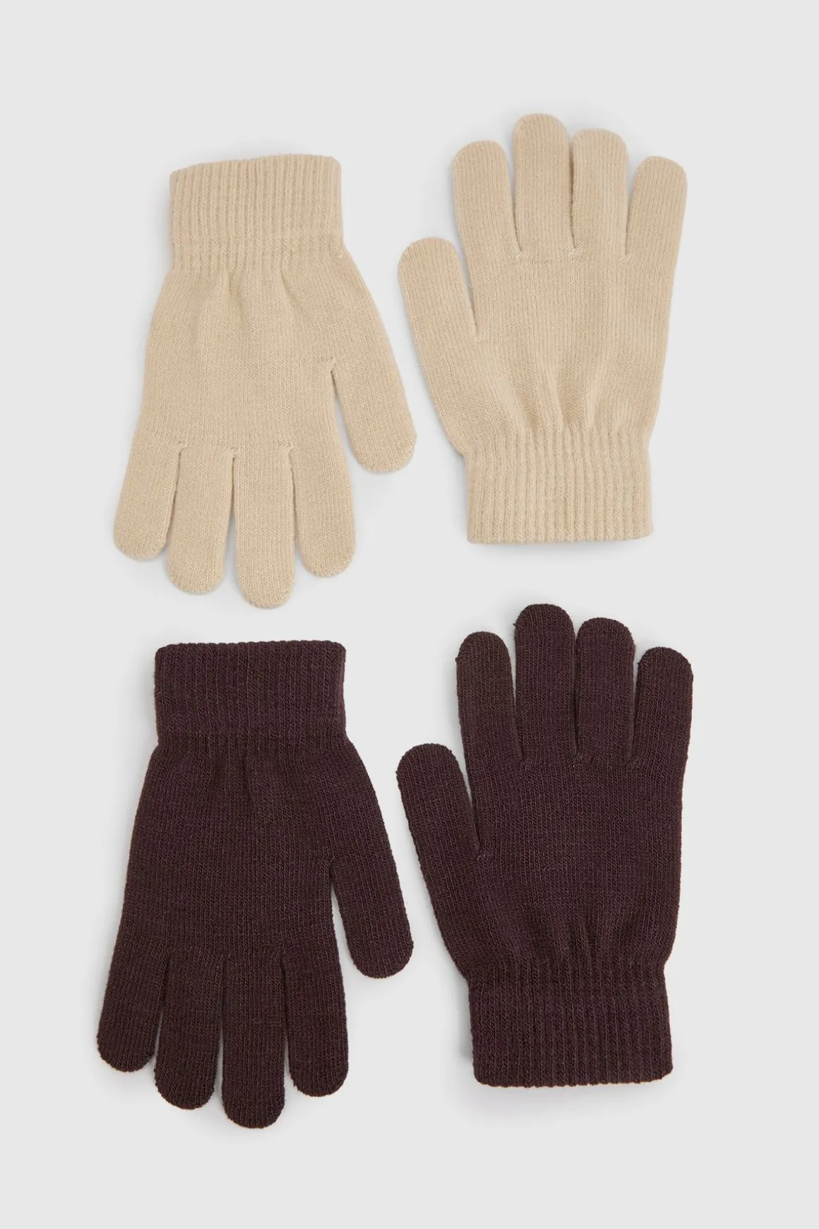 Lot De 2 Paires De Gants