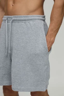 boohooMAN Lot De 2 Shorts Amples En Tissu Gaufré<Homme Vêtements Confort