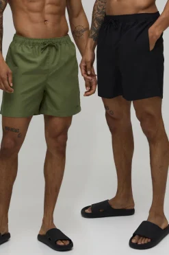Lot de 2 Shorts de Bain BM Autograph Mi-Long