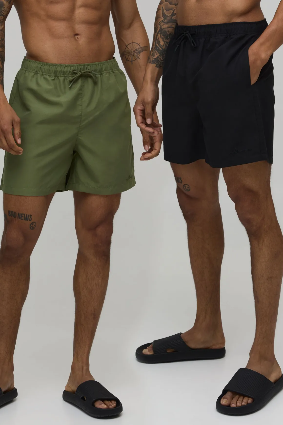 Lot de 2 Shorts de Bain BM Autograph Mi-Long