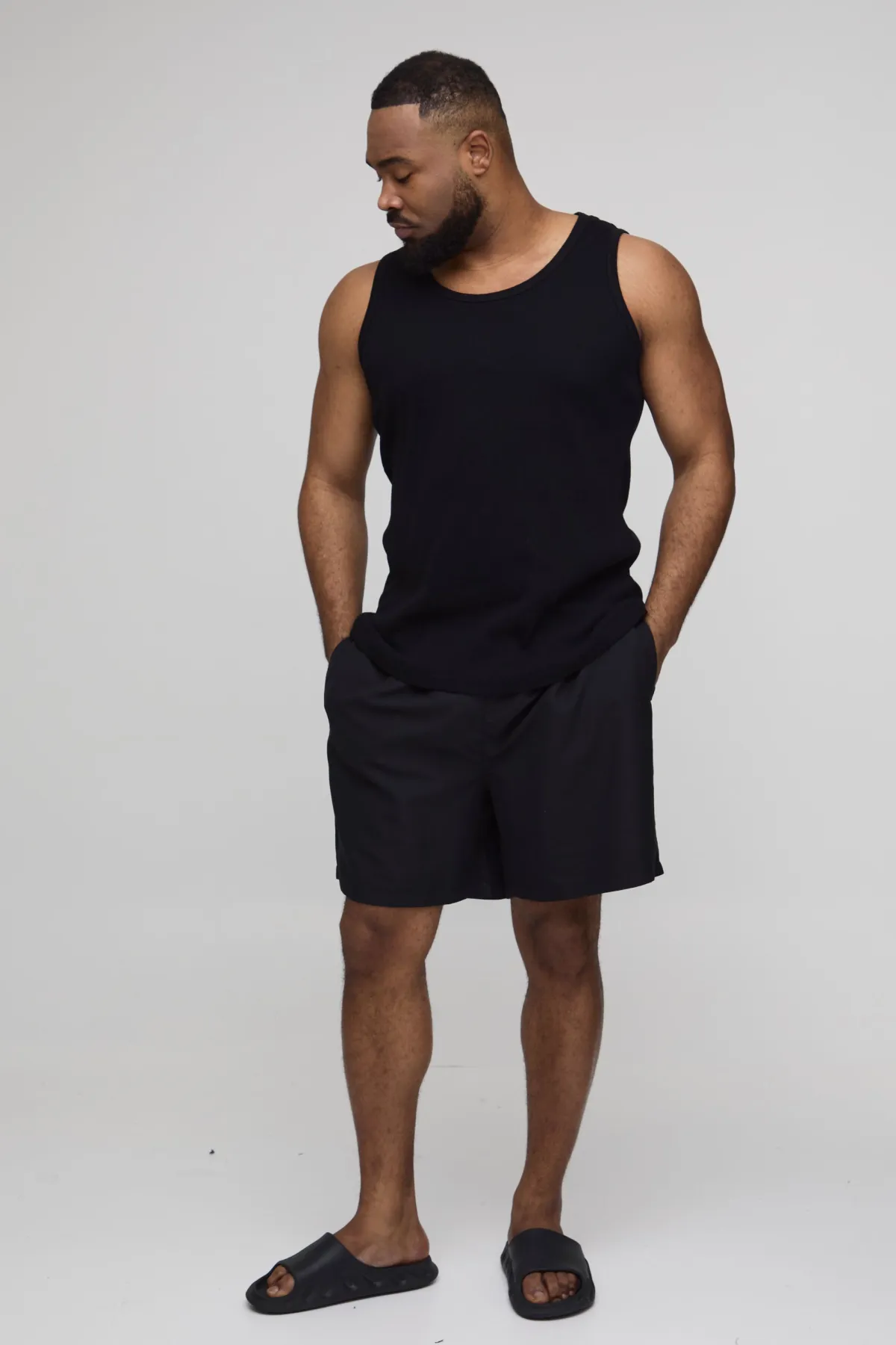 boohooMAN Lot de 2 Shorts de Bain Mi-Longs<Homme Shorts|Tout Afficher