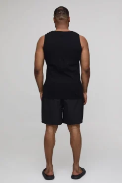 boohooMAN Lot de 2 Shorts de Bain Mi-Longs<Homme Shorts|Tout Afficher
