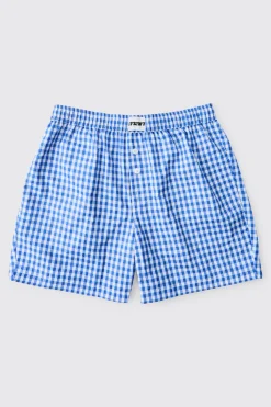 boohooMAN Lot De 3 Shorts De Détente Tissés À Carreaux Et Rayures<Homme Vêtements Confort