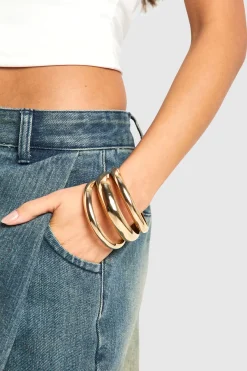 Lot De Trois Bracelets Joncs