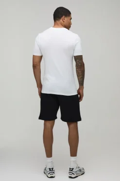 Lot de 2 T-Shirts Ajustés Basiques Muscle Fit