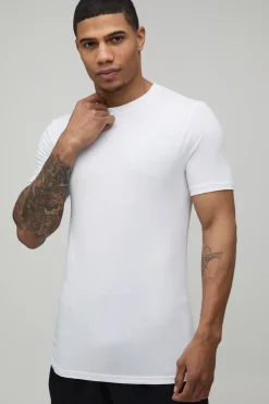 Lot de 2 T-Shirts Ajustés Basiques Muscle Fit