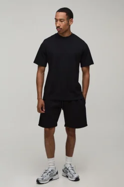 Lot De 2 T-shirts Ajustés À Col Rond Essentiels