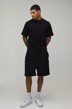 boohooMAN Lot de 2 T-Shirts Basiques Coupe Régulière<Homme T-Shirts|Essentiels