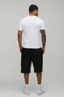 Lot De 2 T-shirts Basiques Coupe Ajustée Musclée