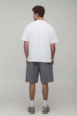 Lot de 2 T-Shirts Basiques Oversize Col Rond