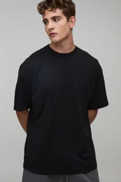 Lot de 2 T-Shirts Basiques Oversize Col Rond