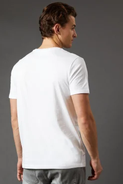 Burton Lot de 3 T-Shirts Blancs Col Rond<Homme T-Shirts