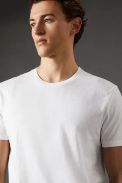Burton Lot de 3 T-Shirts Blancs Col Rond<Homme T-Shirts