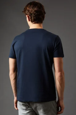 Lot de 3 T-Shirts Col Rond Marine