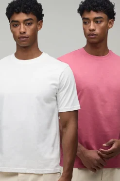 Lot De 2 T-shirts Essentiels Coupe Regular