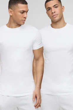 Lot de 2 t-shirts moulants