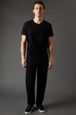 Lot de 3 T-Shirts Noirs Col Rond