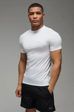 Lot de 2 T-shirts Performance Raglan Coupe Muscle Fit Homme Active