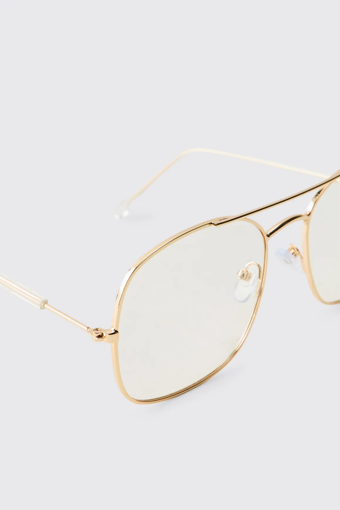Lunettes Aviateur Monture Transparente