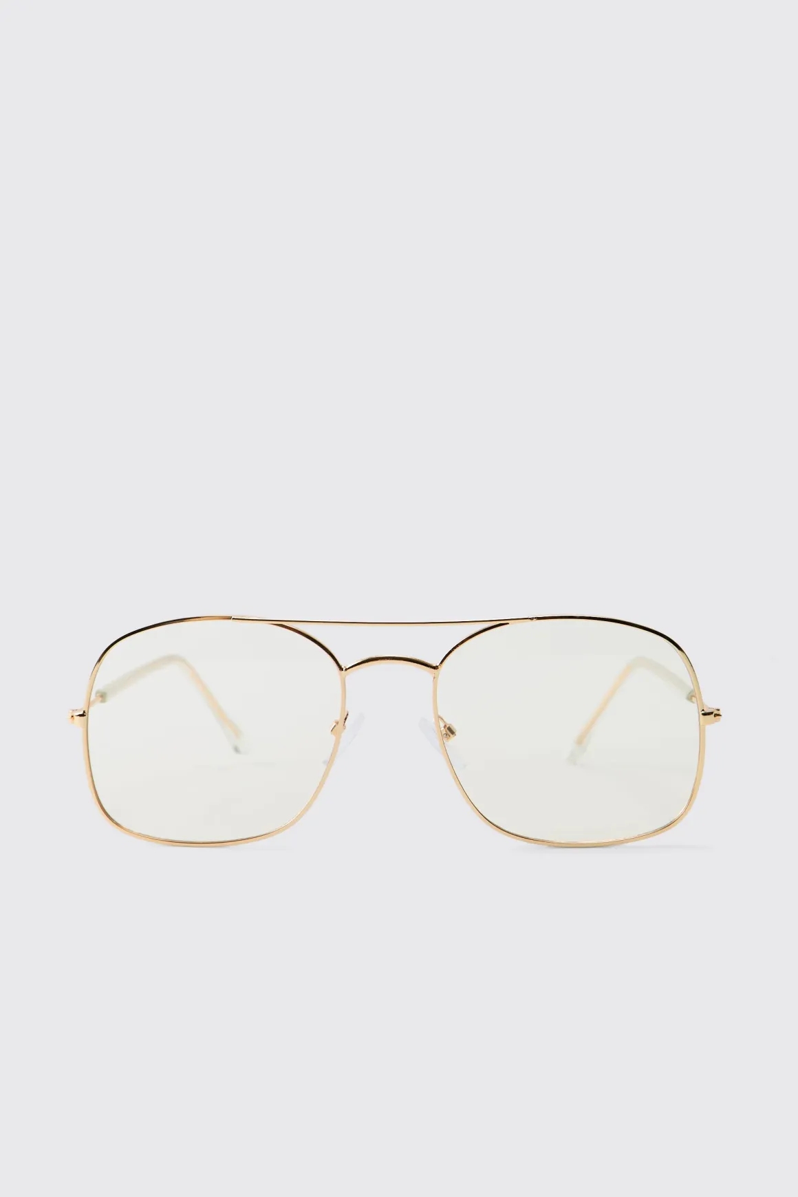 Lunettes Aviateur Monture Transparente